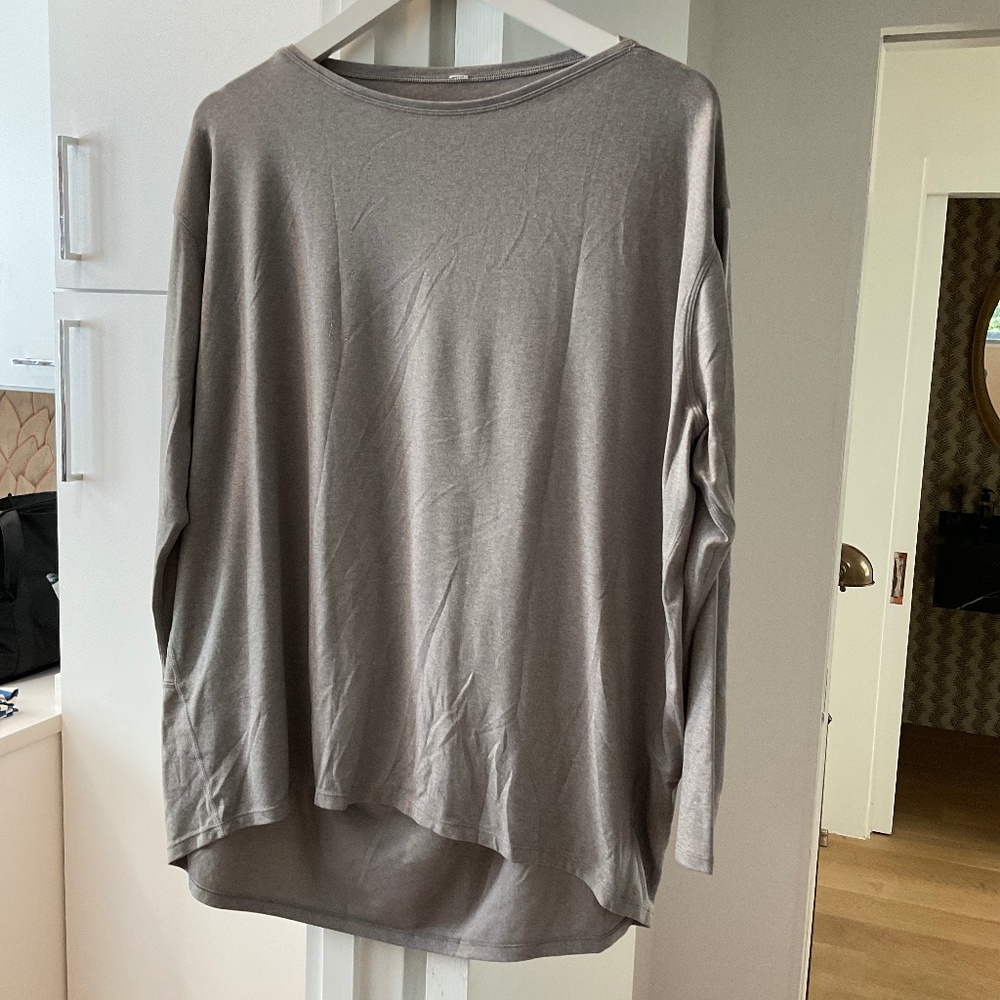 Lululemon boatneck long sleeve shirt